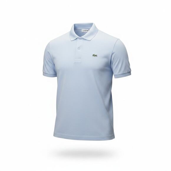 Lacoste Other - Lacoste Men's Size 7 2XL Light Blue Short Sleeve Polo